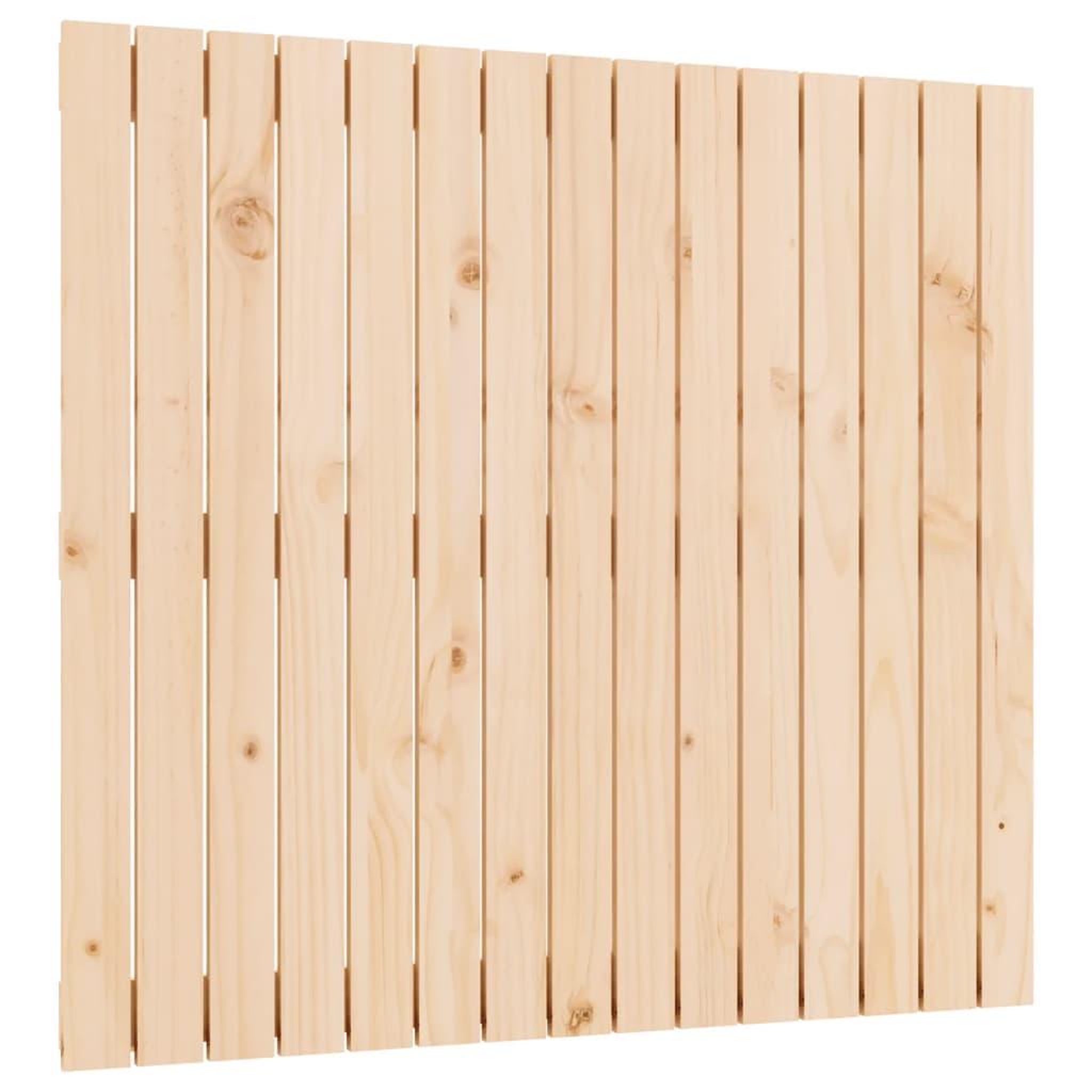 Voir la diapositive 2 : VIDAXL Tete de lit murale 95,5x3x90 cm Bois massif de pin