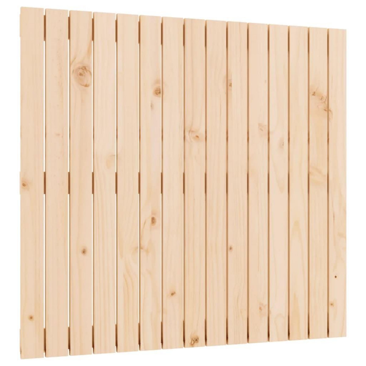 VIDAXL Tete de lit murale 95,5x3x90 cm Bois massif de pin