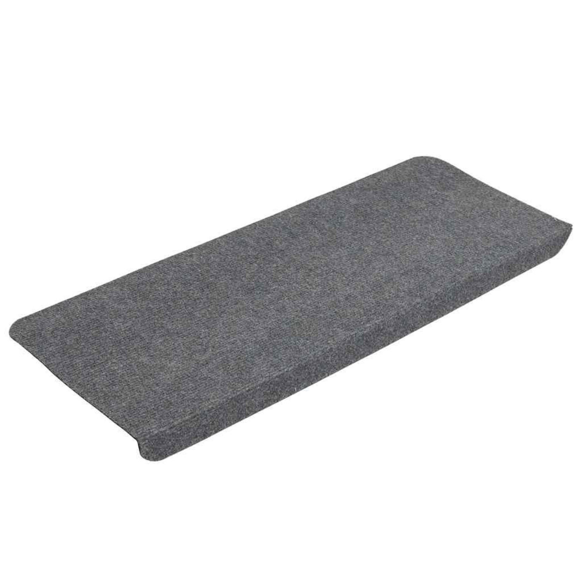 VIDAXL Tapis d'escalier auto-adhesifs 30 pcs gris 65x24,5x3,5 cm