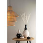 Voir la diapositive 2 : Paris Prix Vase Design  Col Haut  26cm Noir & Beige