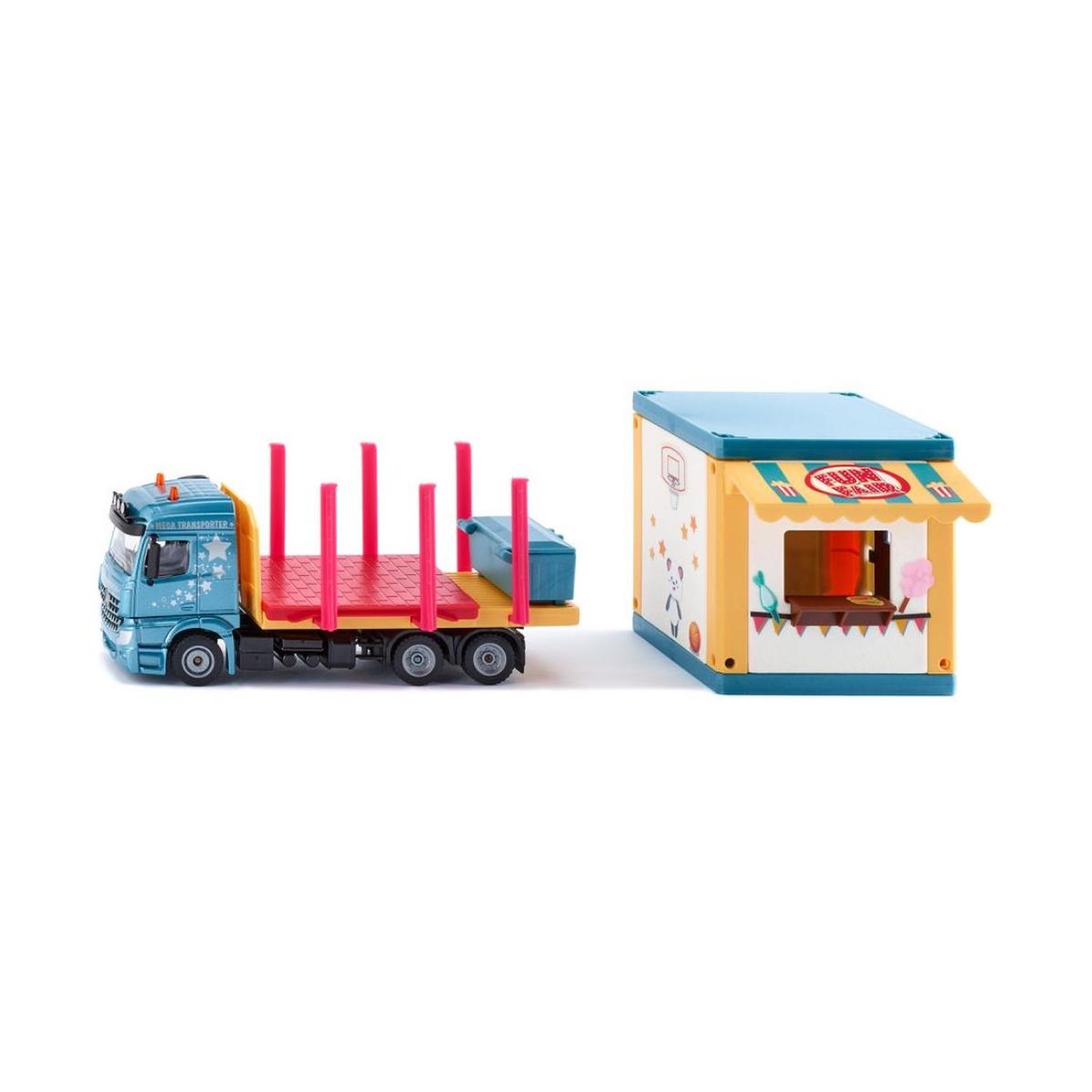 Voir la diapositive 3 : Siku 3562 Transporteur pour maisons prefabriquees
