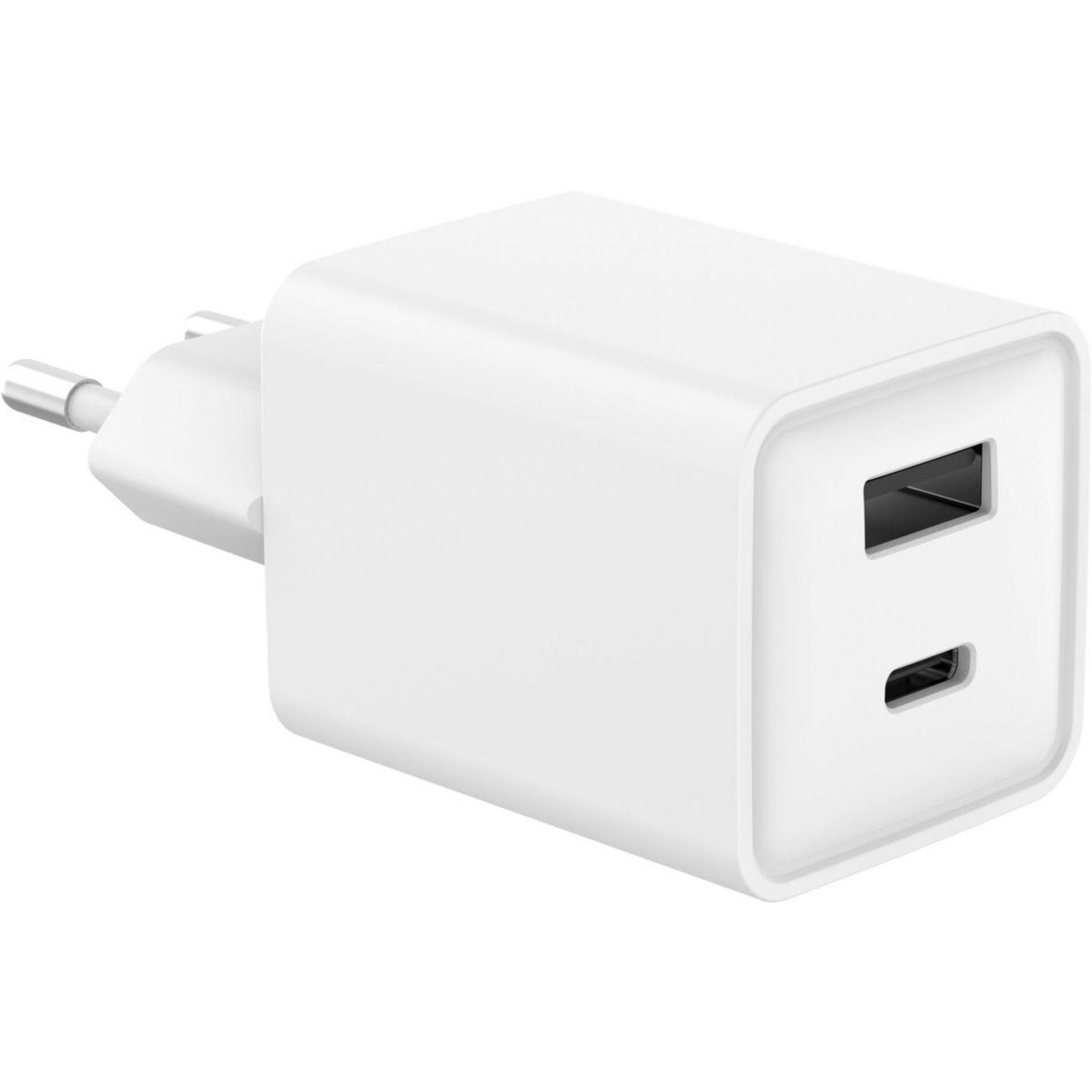 Voir la diapositive 3 : ESSENTIEL B Chargeur 32w charge rapide usb-a  / usb-c blanc