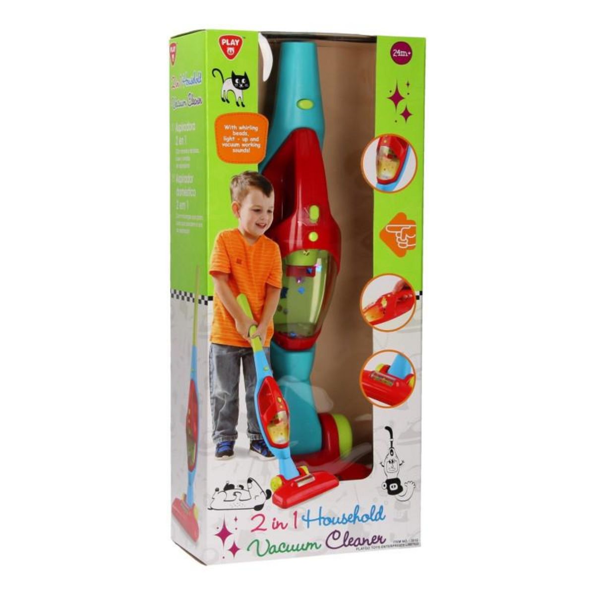 PLAYGO Playgo Vacuum cleaner, 2in1