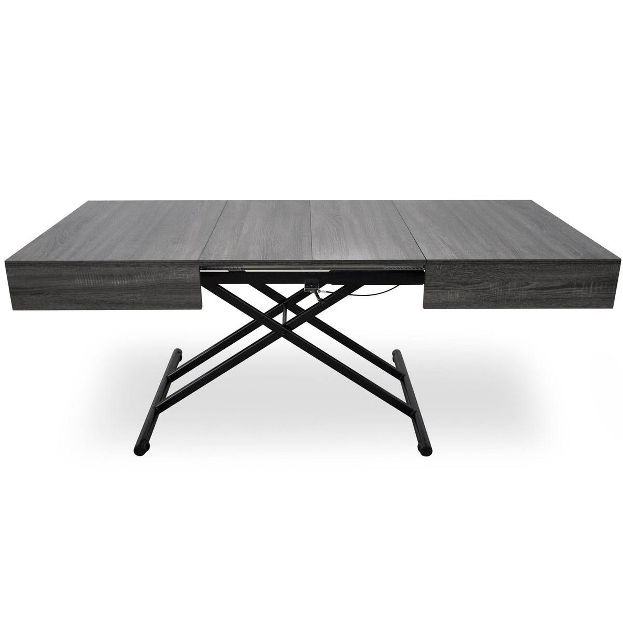 Voir la diapositive 3 : Paris Prix Table Basse Relevable  Lift  120-190cm Gris