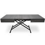 Voir la diapositive 3 : Paris Prix Table Basse Relevable  Lift  120-190cm Gris