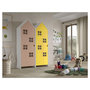 Voir la diapositive 2 : Vipack Combinaison D'armoires 2 Parties Casami Bruges rose jaune