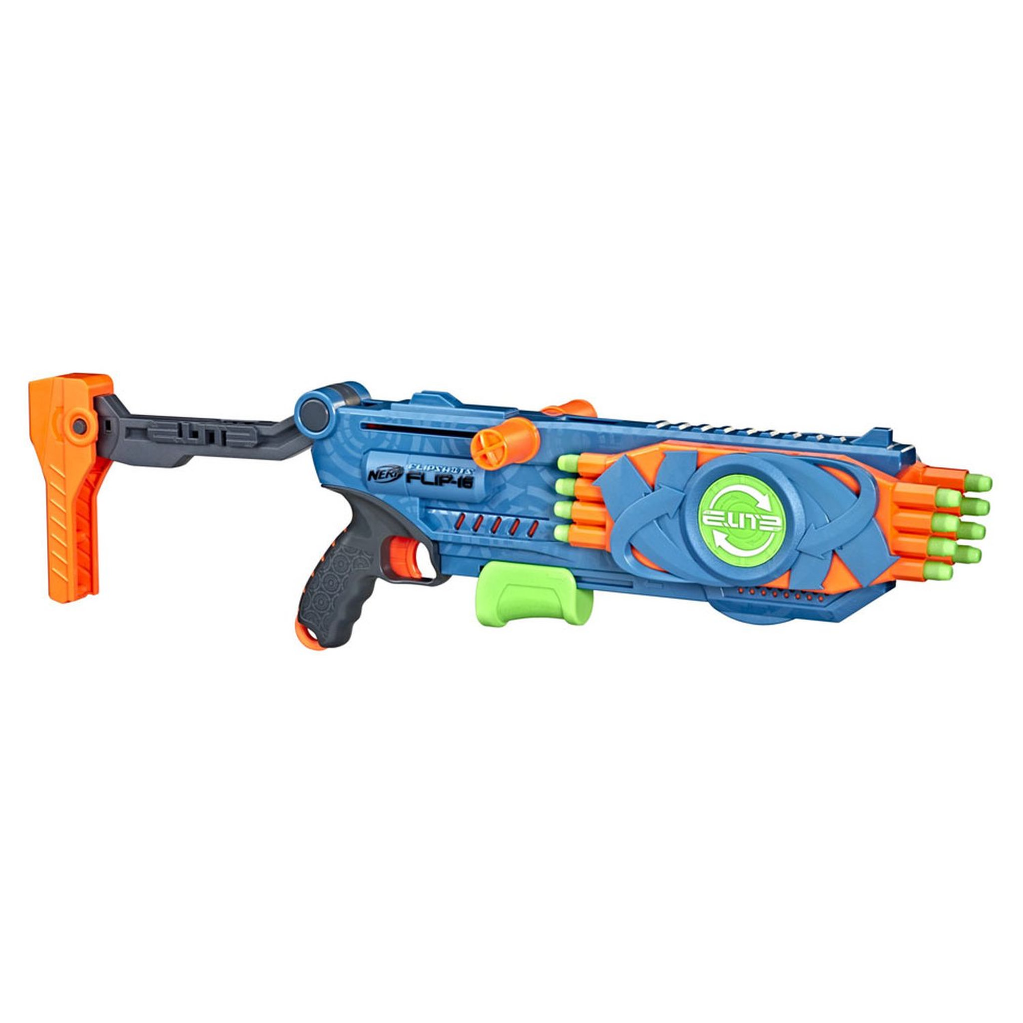 HASBRO Pistolet Nerf Elite 2.0 Flip-16 + 16 flèches