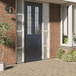 VIDAXL Films pour fenetre depoli transparent gris PVC