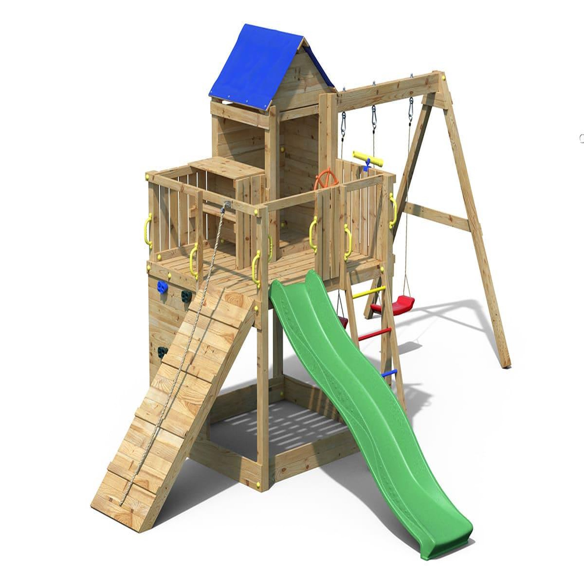 Voir la diapositive 2 : Fungoo Aire de jeux treehouse - fungoo