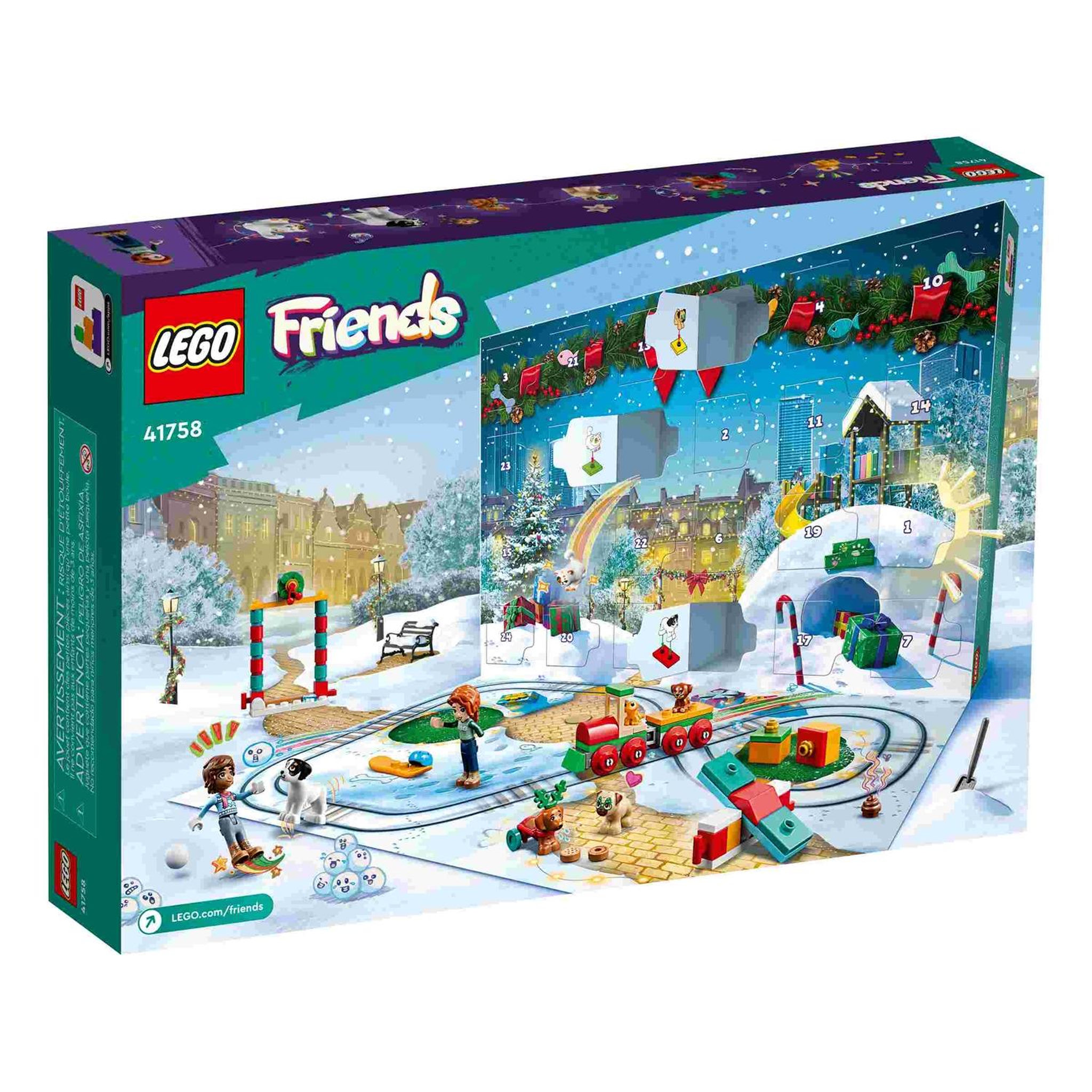 Voir la diapositive 4 : LEGO Calendrier de l'Avent LEGO Friends 41758