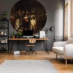 WallArt WallArt Papier peint cercle The Night Watch 190 cm