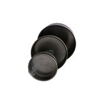 ZENKER Set de 3 mini moules à manqué à charnière 12cm + 16cm + 18cm Zenker Spécial Mini