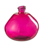Paris Prix Vase Bulle en Verre  Mexican  32cm Fuchsia