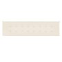 Voir la diapositive 4 : VIDAXL Coussin de banc de jardin creme 200x50x3 cm tissu oxford