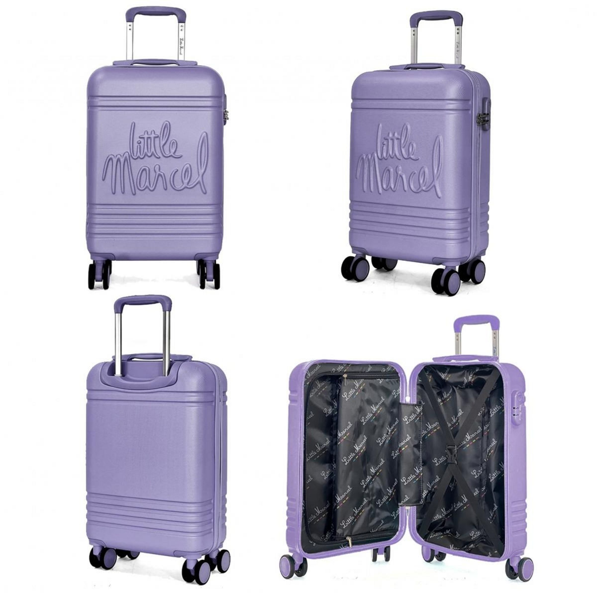 Little Marcel Valise cabine passe-partout rigide 55 cm