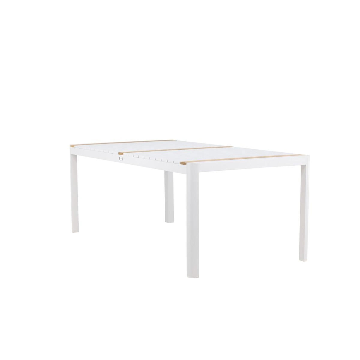 Paris Prix Table de Jardin en Teck  Togo  200cm Blanc