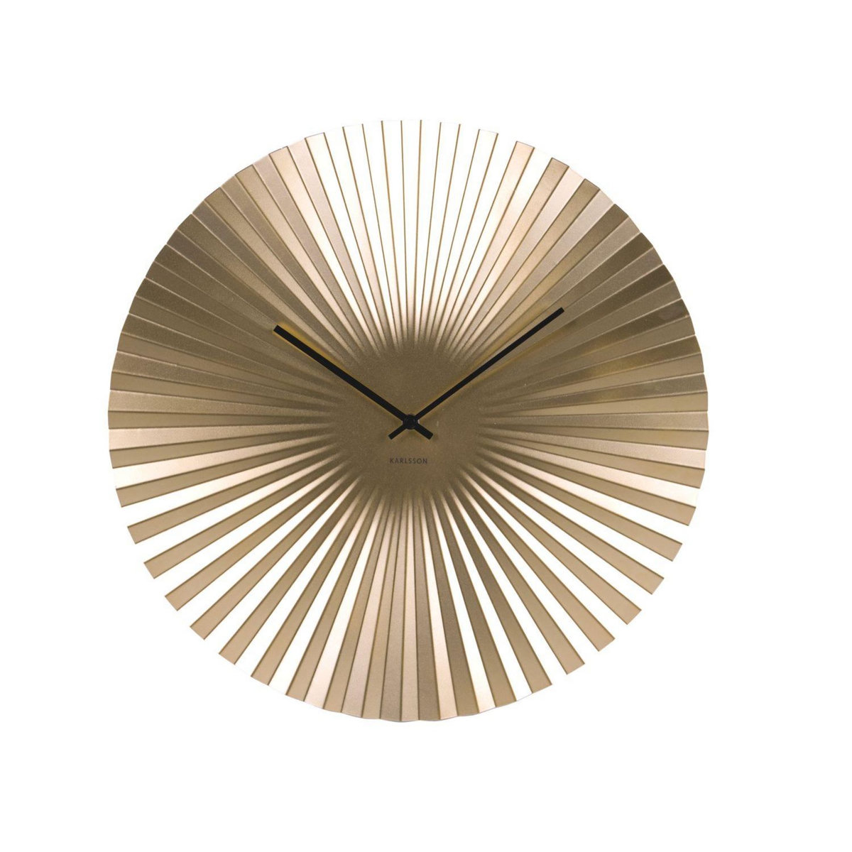 Karlsson Horloge design métal Sensu XL - Diam. 50 cm - Doré