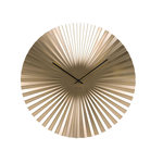 Karlsson Horloge design métal Sensu XL - Diam. 50 cm - Doré
