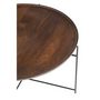 Voir la diapositive 3 : Paris Prix Table Basse en Bois  Randy  80cm Marron