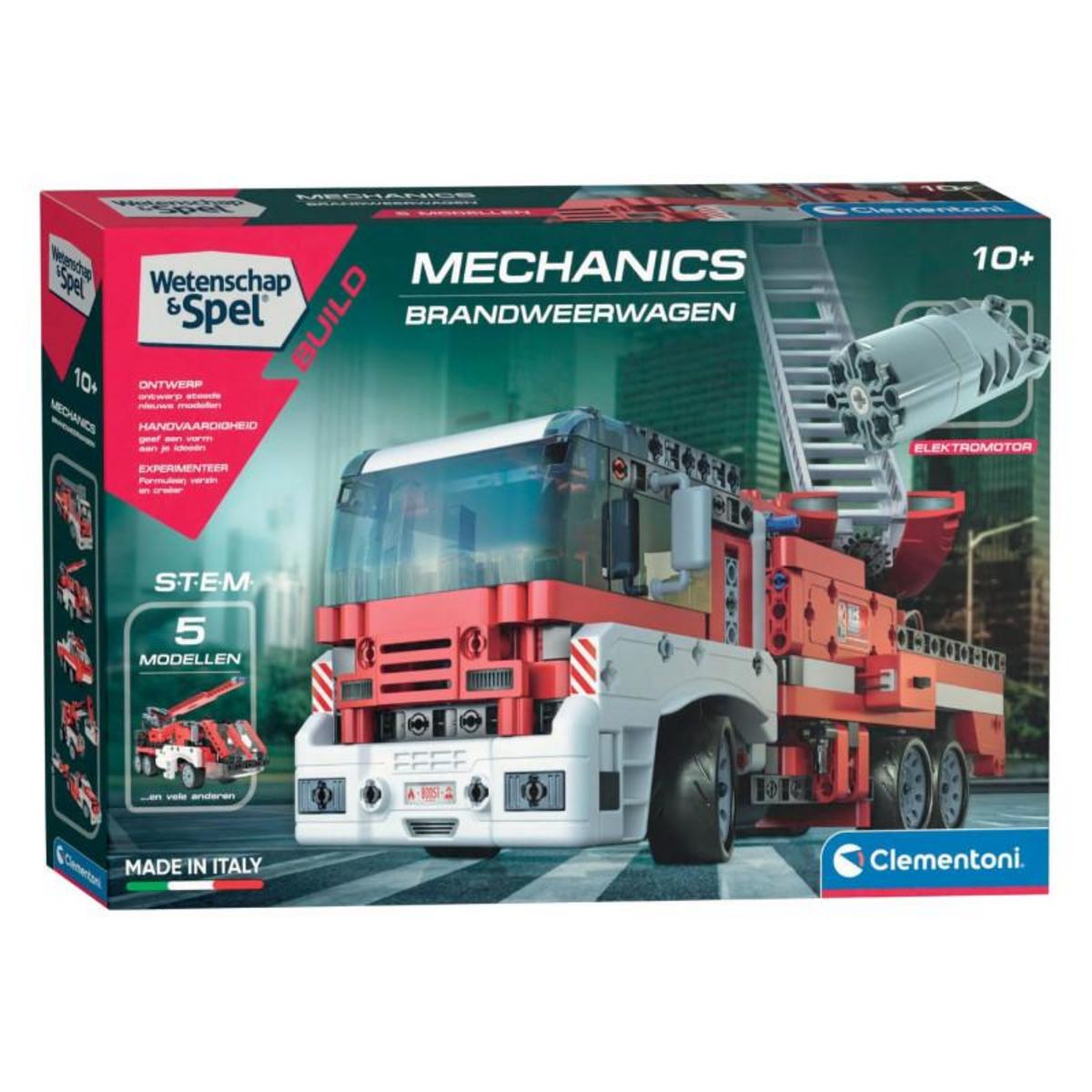 CLEMENTONI Clementoni Science & Game Mechanics - Fire Truck 56067