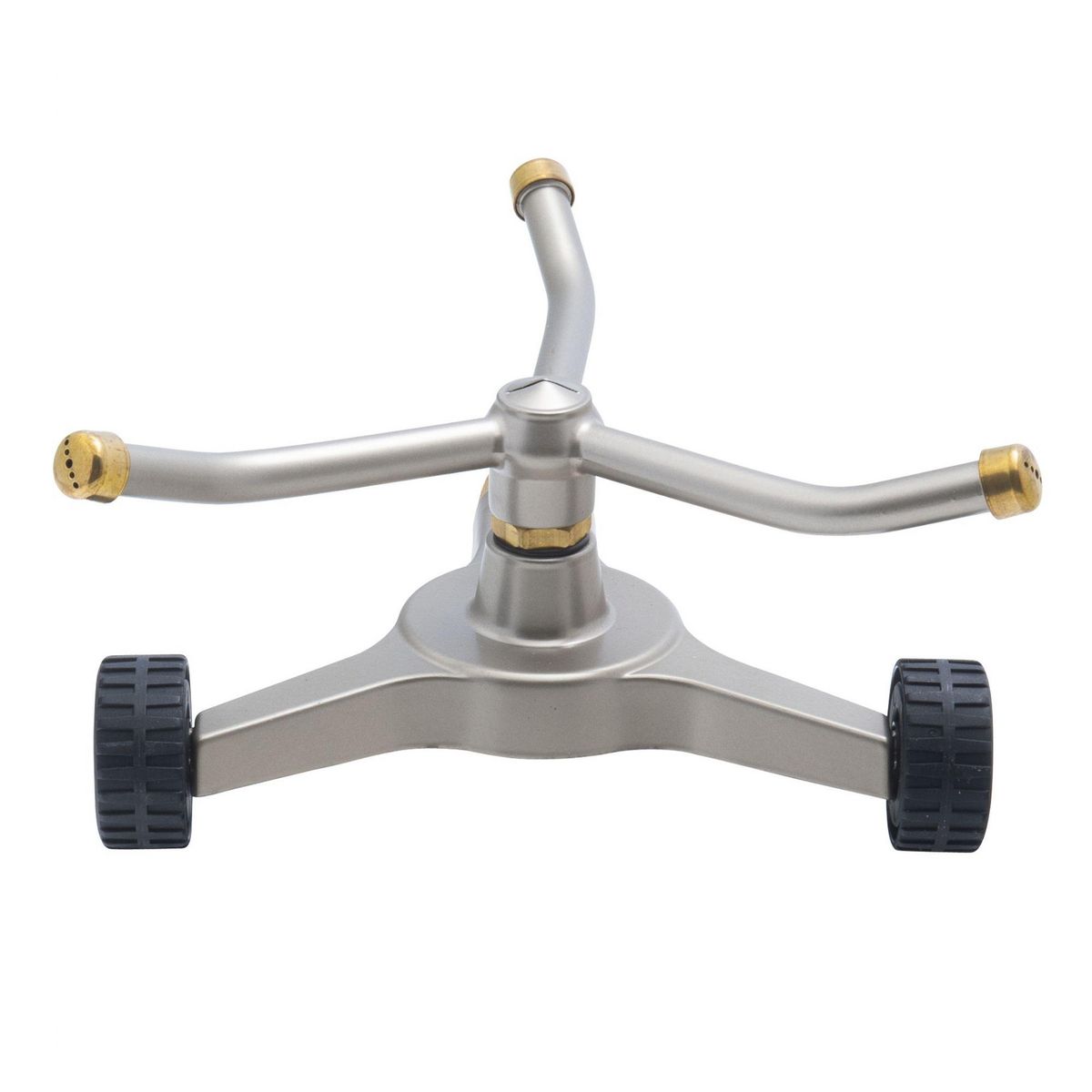 Jardibric Arroseur rotatif 3 bras sur roues