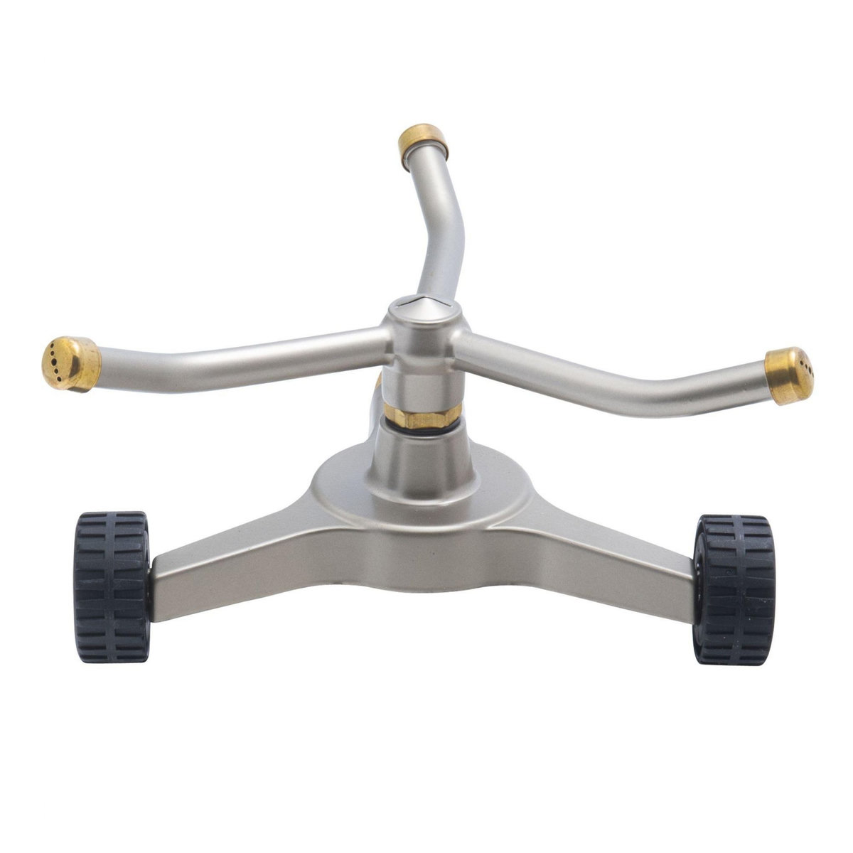 Jardibric Arroseur rotatif 3 bras sur roues