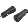 Voir la diapositive 3 : ESSENTIEL B Chargeur allume cigare 40W 2x USB-C noir
