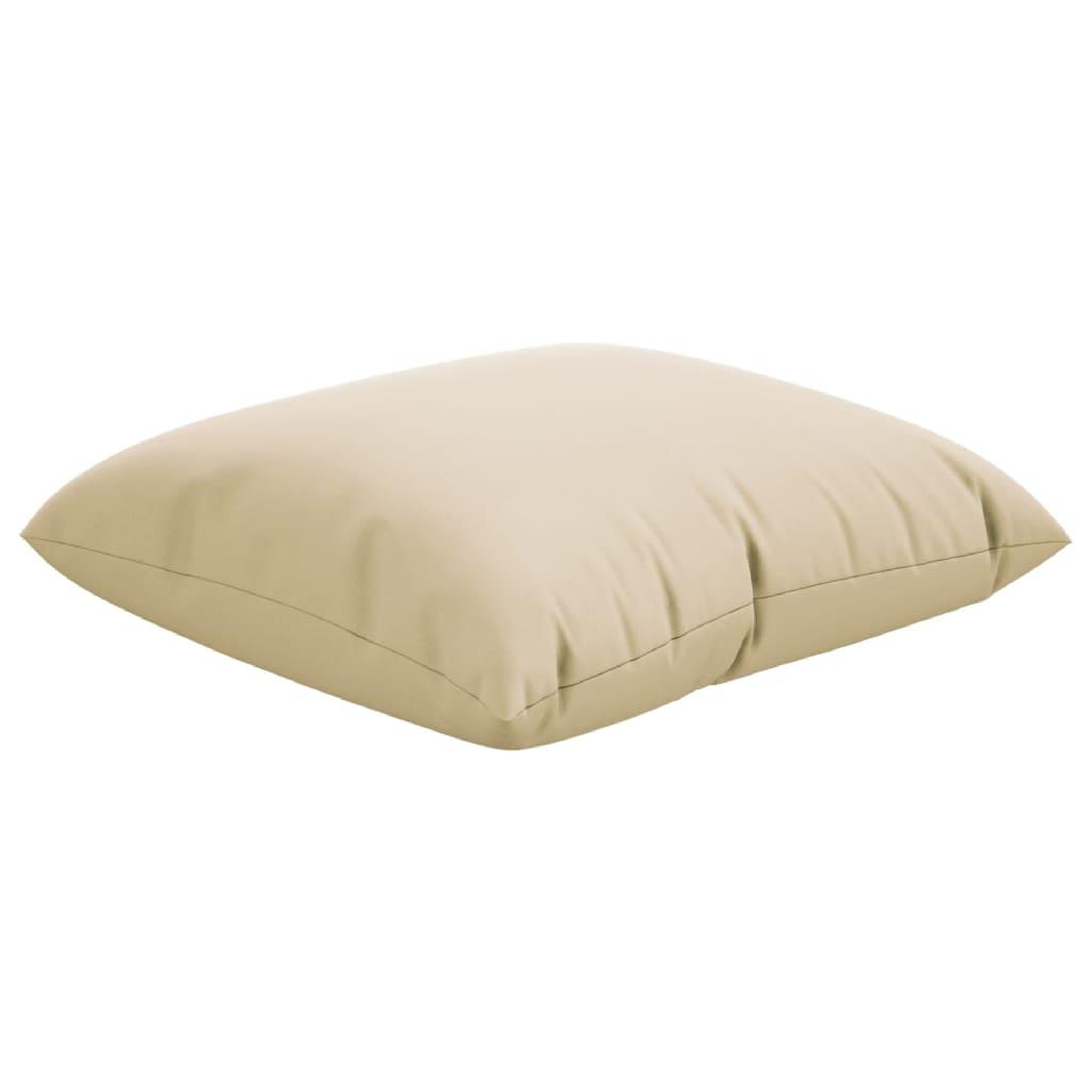 Voir la diapositive 5 : VIDAXL Coussins de canape lot de 4 beige 50x50 cm tissu