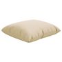 Voir la diapositive 5 : VIDAXL Coussins de canape lot de 4 beige 50x50 cm tissu