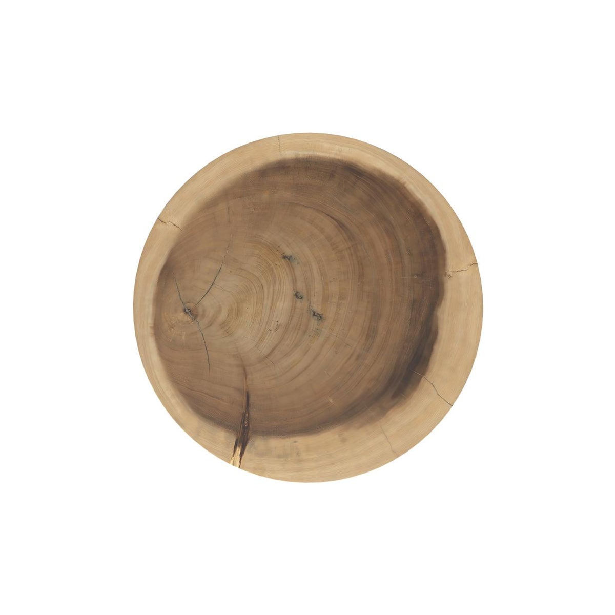 Rendez vous déco Table d'appoint ronde en bois de suar D35 cm-Janah