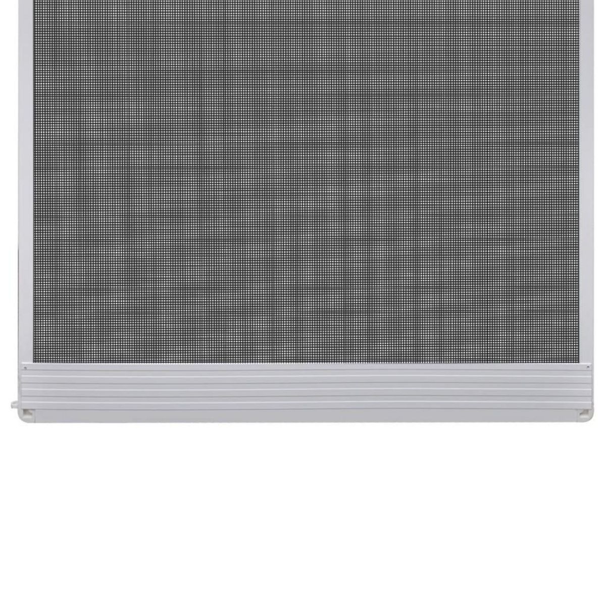 VIDAXL Moustiquaire a charniere pour portes Blanc 100 x 215 cm