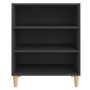 Voir la diapositive 4 : VIDAXL Buffet gris 57x35x70 cm bois d'ingenierie