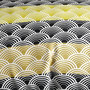 Voir la diapositive 4 : Les Ateliers du Linge Parure housse de couette 100% microfibre 60 gsm, hiko