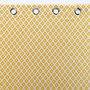 Voir la diapositive 3 : Paris Prix Rideau à Œillets  Mariella  140x260cm Ocre