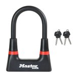 Master lock Antivol Vélo U Compact [A Clé] [Antivol Certifié] 8278EURDPRO