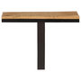 Voir la diapositive 2 : VIDAXL Etagere murale 40x30x32 cm bois massif de manguier et fer