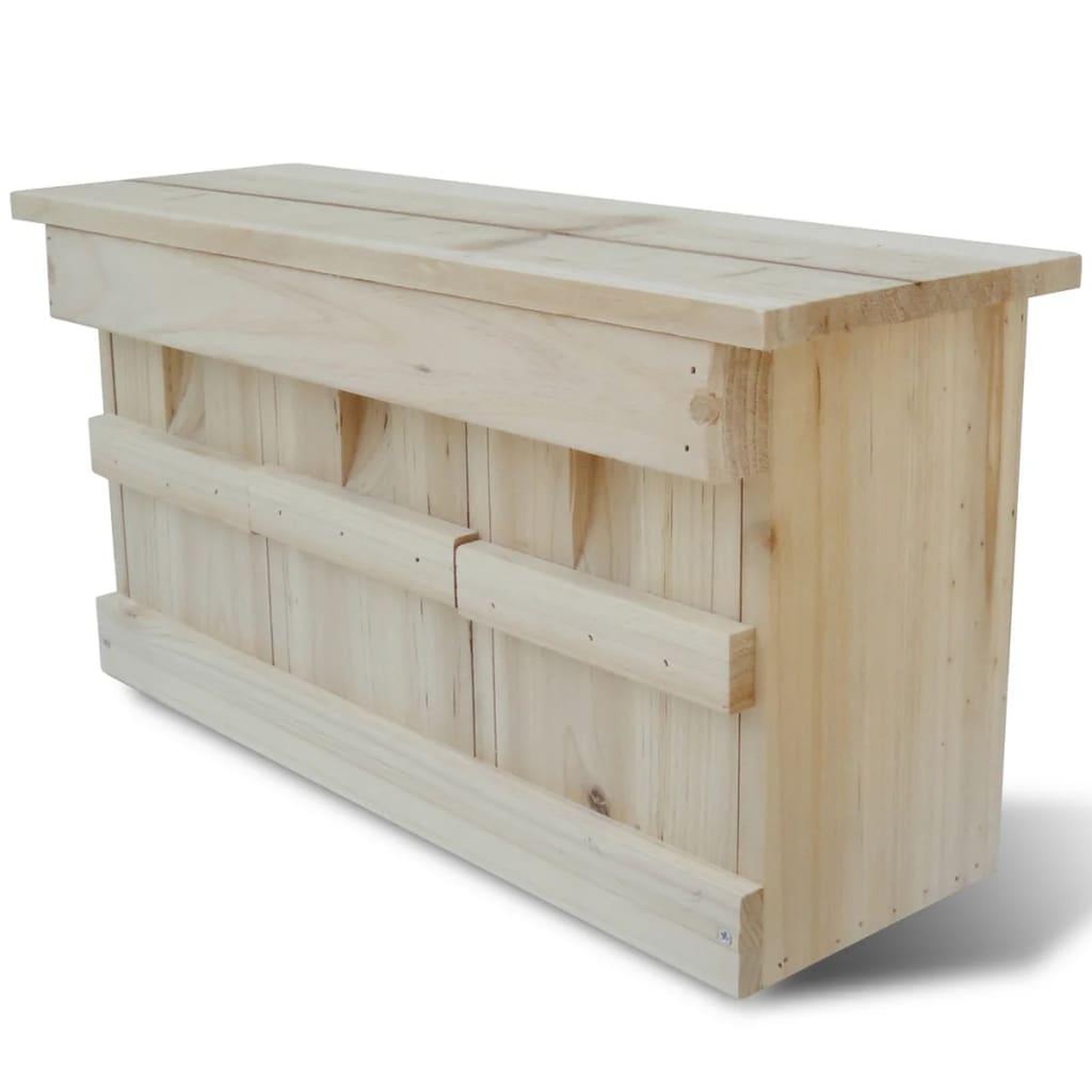 Voir la diapositive 1 : VIDAXL Nichoir pour moineau 44 x 15,5 x 21,5 cm