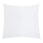 VIDAXL Filet de camouflage avec sac de rangement 316x296 cm blanc