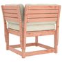 Voir la diapositive 4 : VIDAXL Salon de jardin 7 pcs avec coussins bois massif douglas