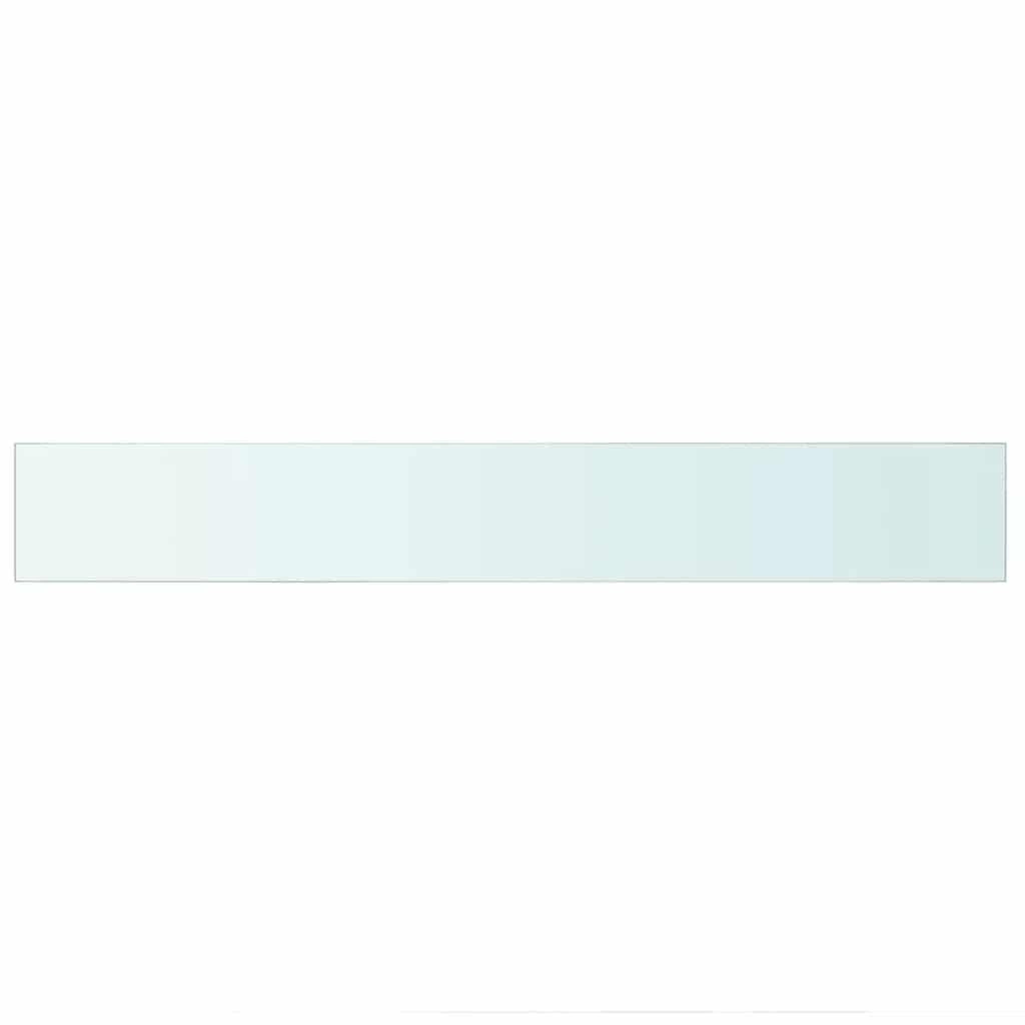 Voir la diapositive 3 : VIDAXL Panneaux d'etagere 2 pcs Verre Transparent 90 x 12 cm