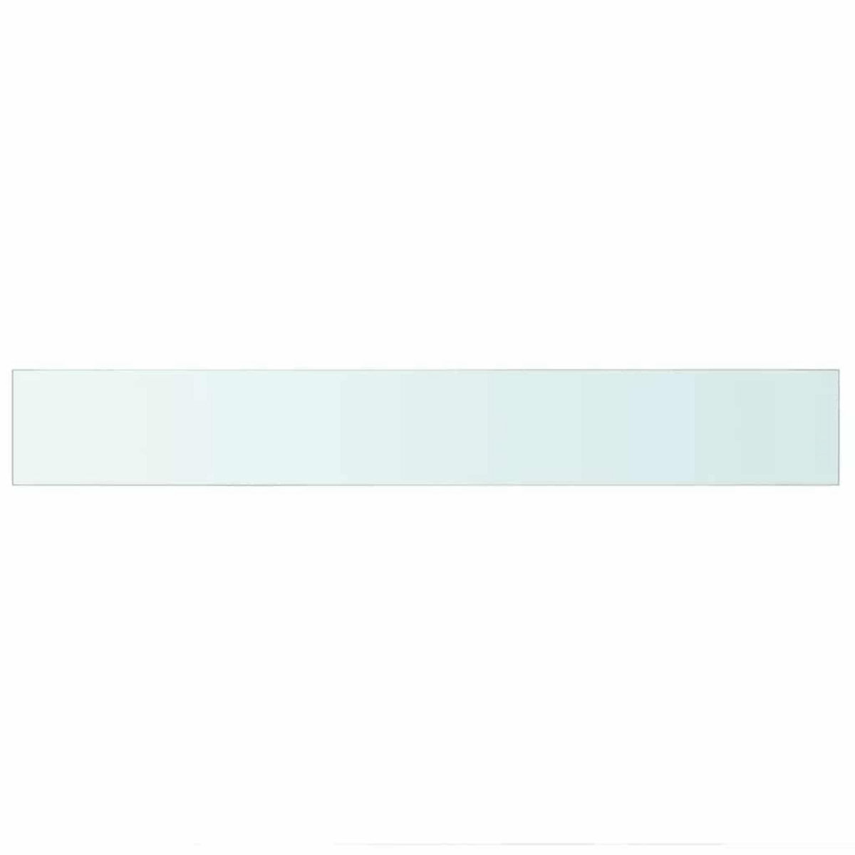 VIDAXL Panneaux d'etagere 2 pcs Verre Transparent 90 x 12 cm