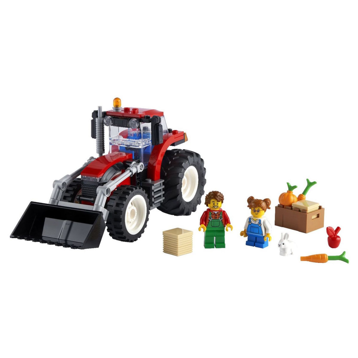LEGO City 60287 - Les Super Véhicules Le Tracteur, Set de Construction, Jouet Ferme, Cadeau pour Enfants dès 5 ans