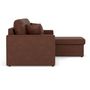 Voir la diapositive 5 : BEST MOBILIER Cyrus - canapé d'angle réversible 4 places - convertible avec coffre - en simili