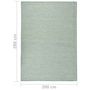 Voir la diapositive 6 : VIDAXL Tapis a tissage plat d'exterieur 200x280 cm Turquoise