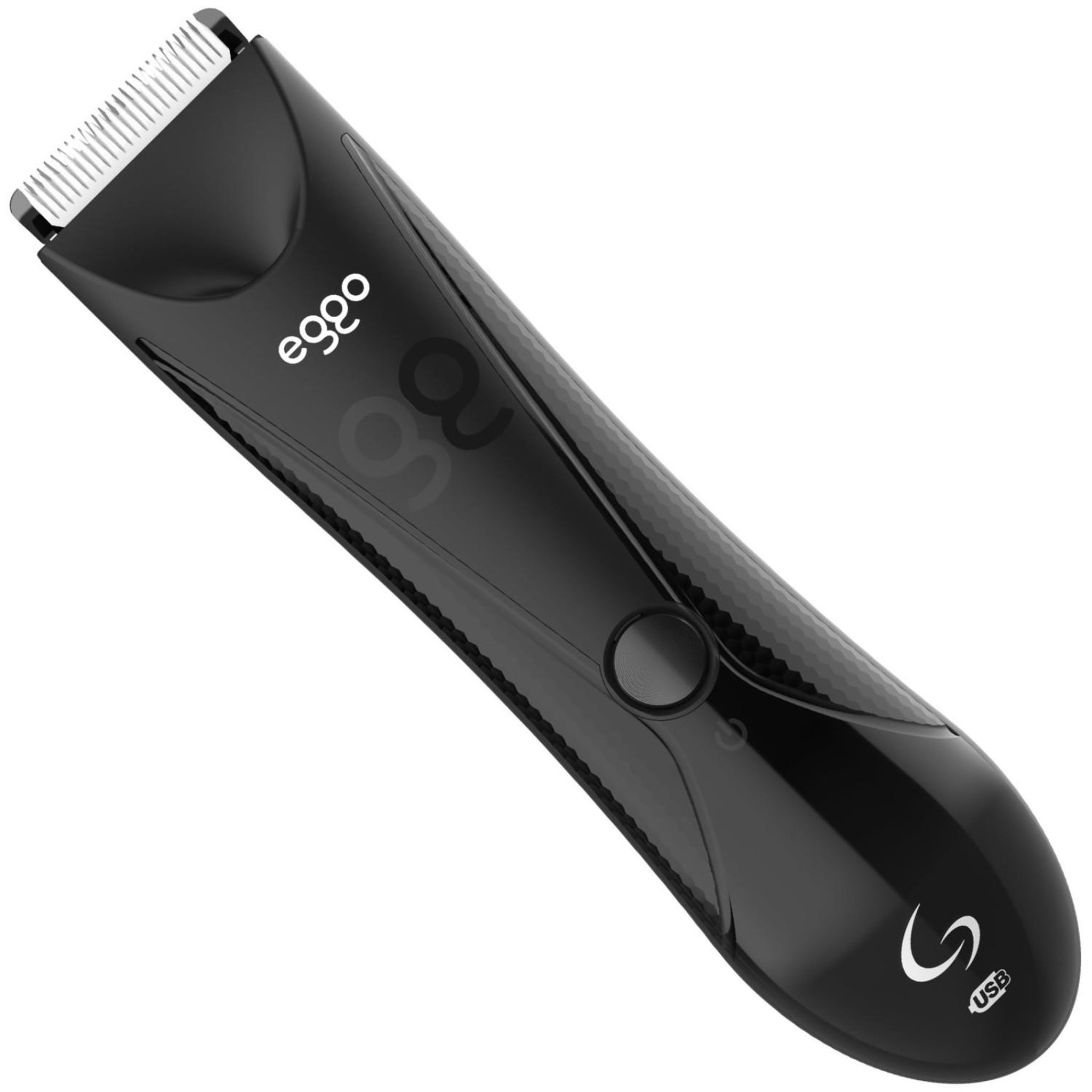 Gama Ga.Ma Italy Professional Épilateur Eggo GM6026 Tondeuse Corps, Lame en Céramique 35mm, Avec/Sans Fil, 4 Peignes Guides, Recharge USB, pour Homme et Femme