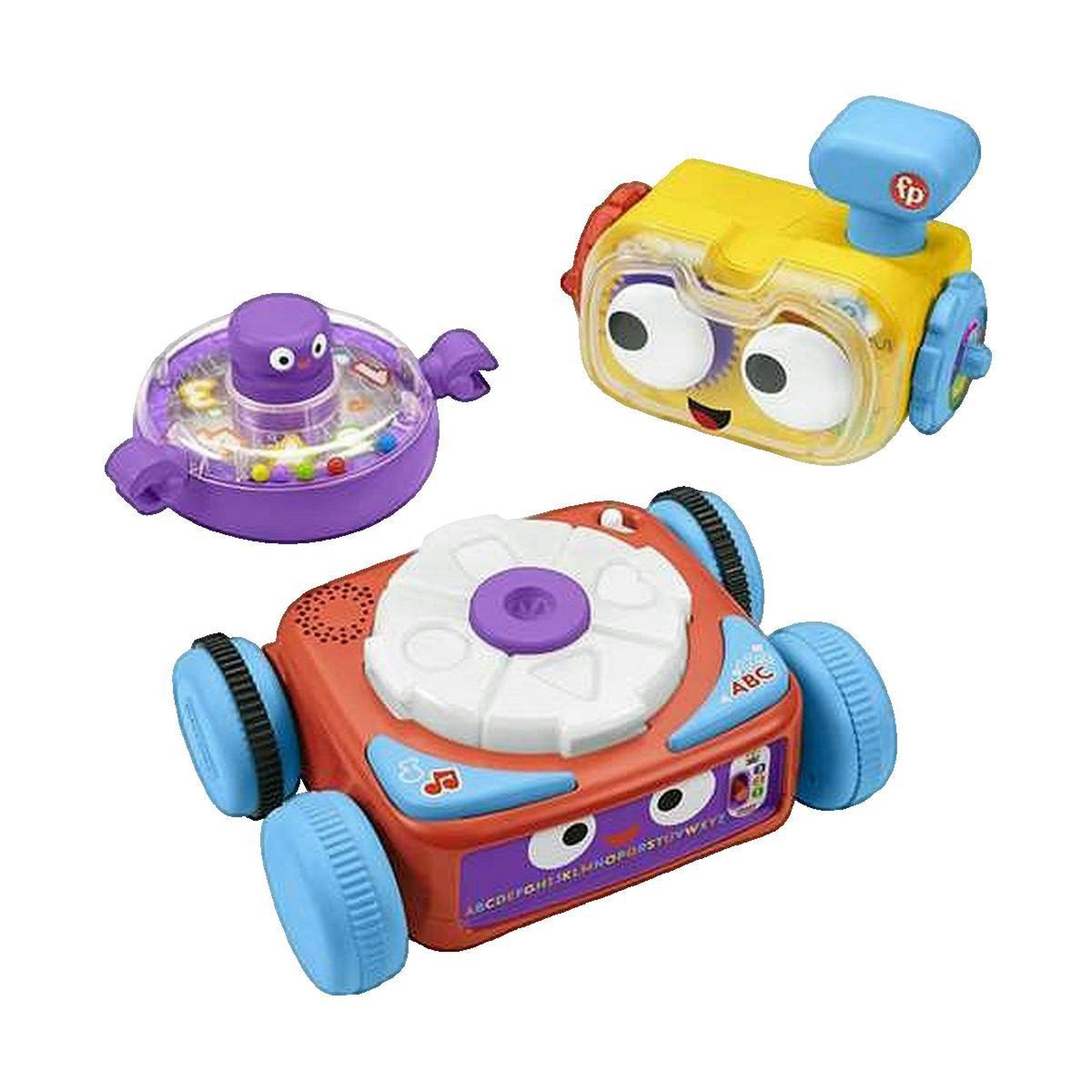 Voir la diapositive 3 : MATTEL Robot éducatif Mattel Learning Bot rouge