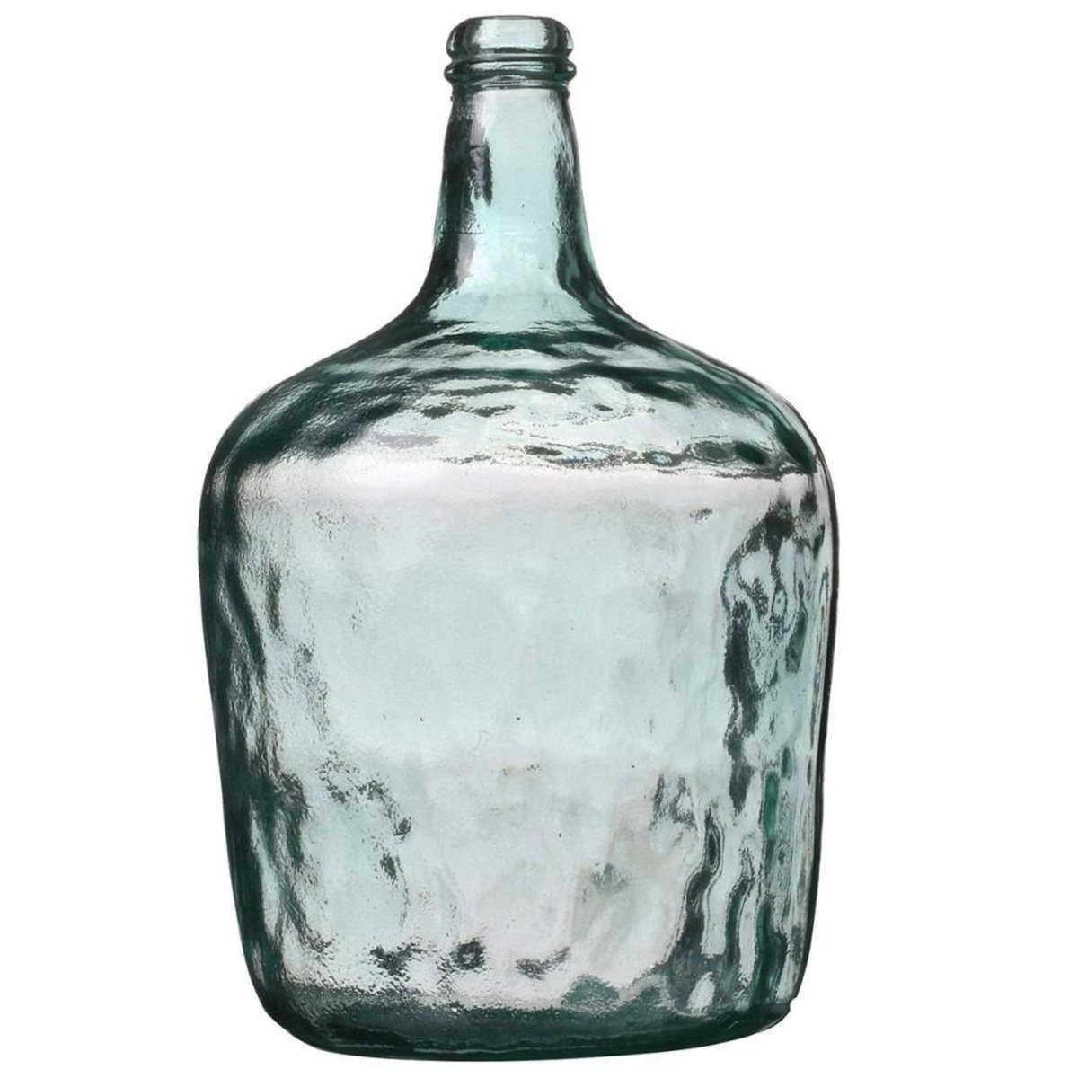 FORNORD Vase dame Jeanne 10L verre recyclé D24.5 H40