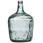 Voir la diapositive 1 : FORNORD Vase dame Jeanne 10L verre recyclé D24.5 H40