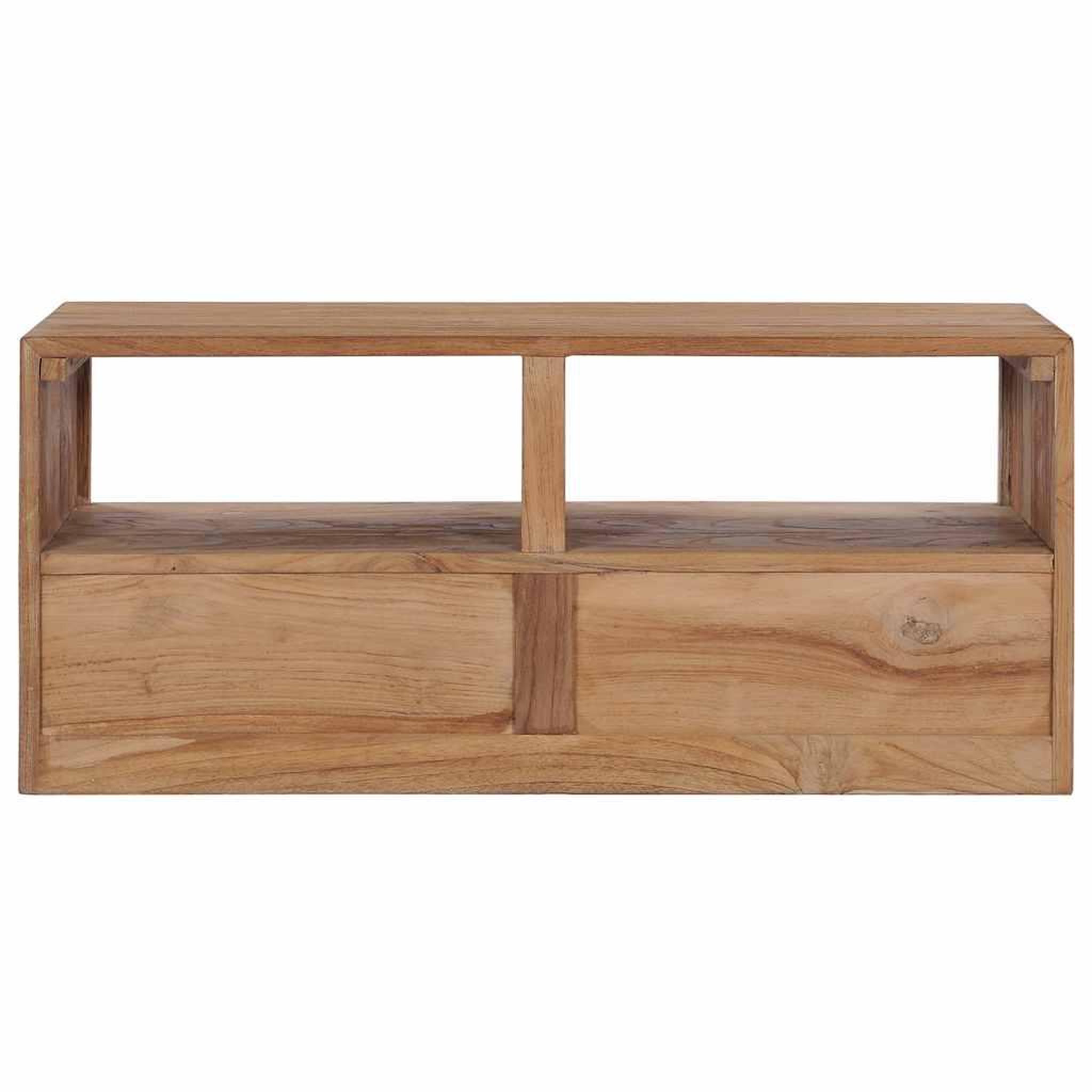 Voir la diapositive 5 : VIDAXL Meuble tv 90x30x40 cm bois de teck solide