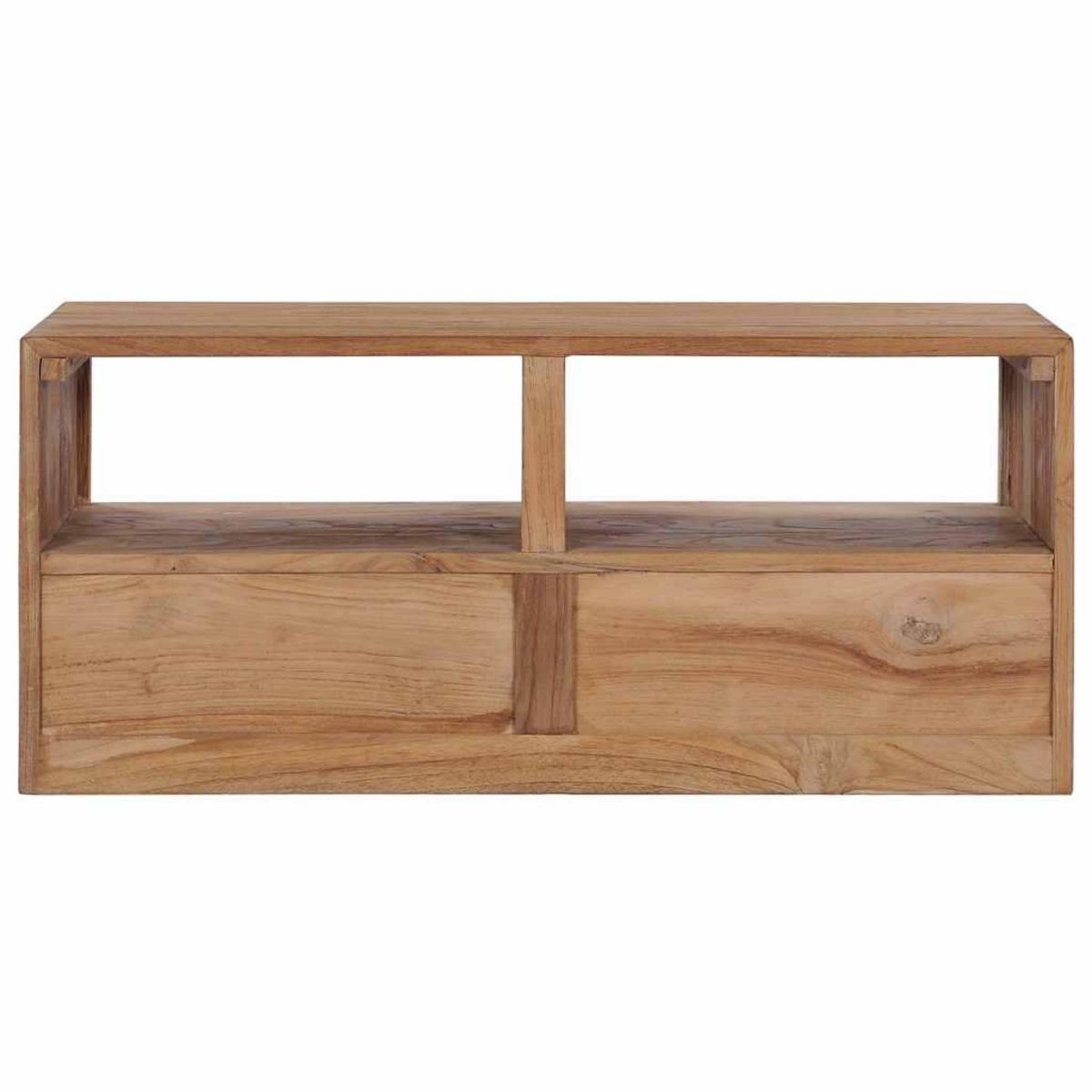 VIDAXL Meuble TV 90x30x40 cm bois de teck solide